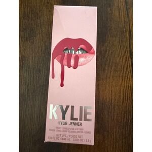Kylie Cosmetics Lip Kit 100 Posie K Velvet Liquid Lipstick and Lip Liner Set NEW
